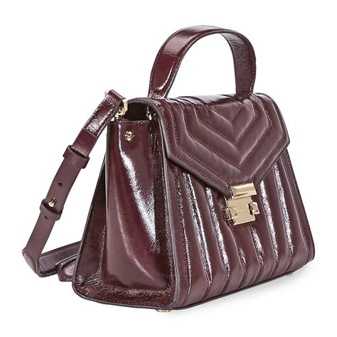 michael kors henkeltasche whitney medium|Whitney Medium Studded Leather Satchel .